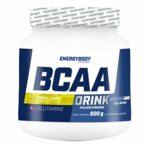 EnergyBody BCAA Drink + L-Glutamine 500 g - cola