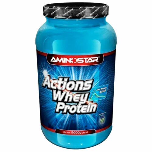 Aminostar Whey Protein Actions 65 2000 g - vanilka