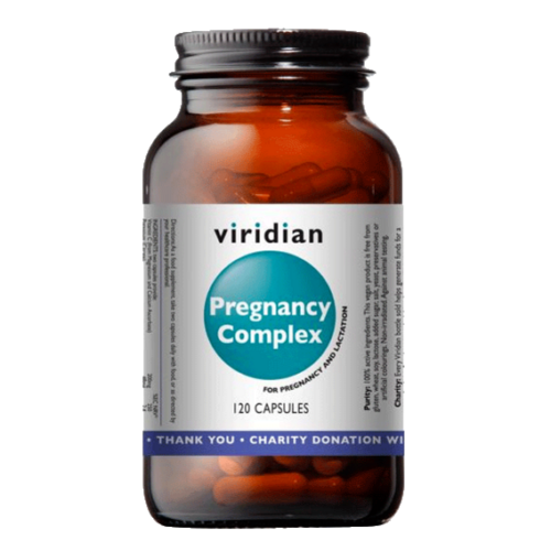 Viridian Pregnancy Complex (Natural multivitamín pro těhotné) - 120 kapslí