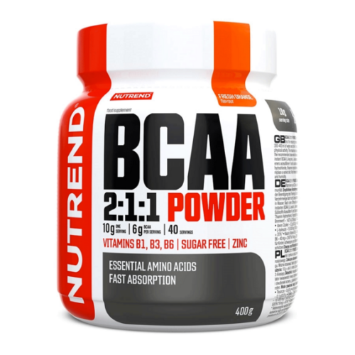 Nutrend BCAA 2:1:1 Powder 400 g - modrá malina