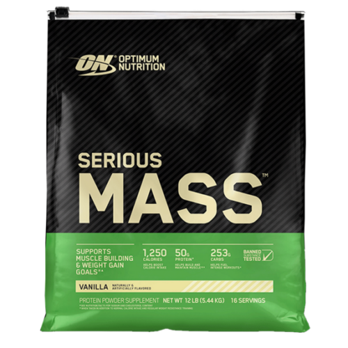 Optimum Serious Mass 5450 g - vanilka
