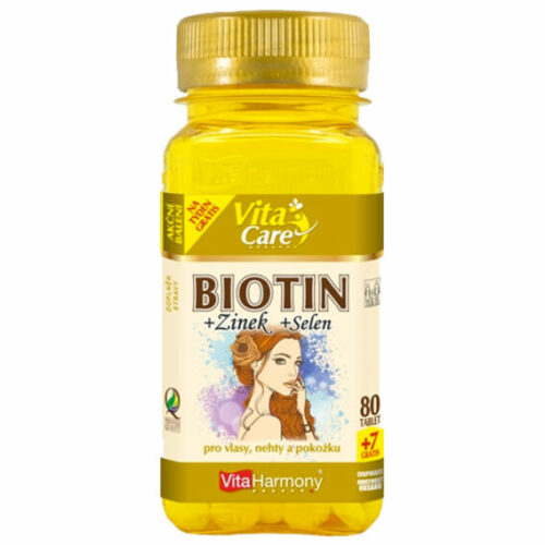 VitaHarmony Biotin + Selen + Zinek - 87 tablet