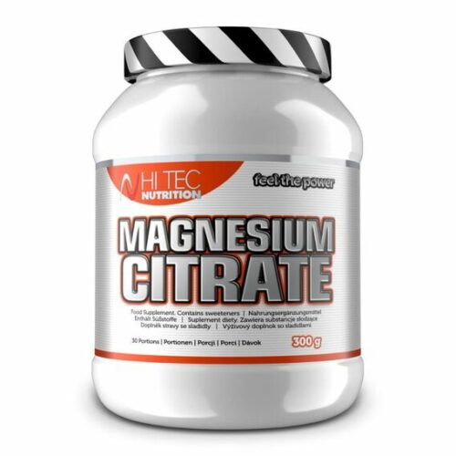 HiTec Magnesium Citrate 300 g - pomeranč