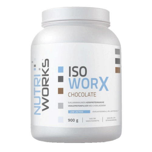 NutriWorks Iso Worx Low Lactose 900 g - čokoláda