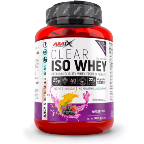 Amix Clear ISO Whey 2000 g - lesní plody