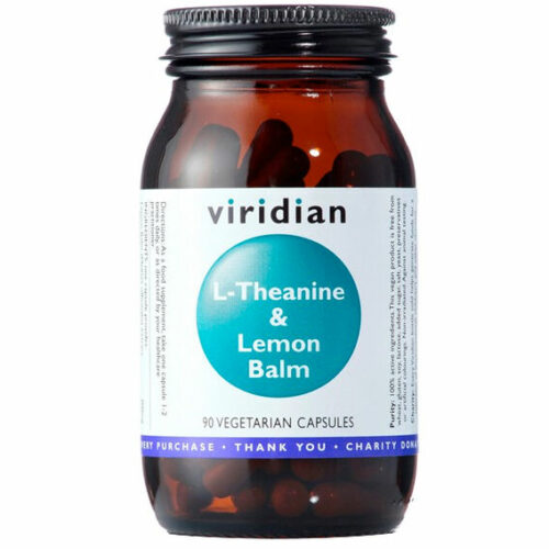 Viridian L-Theanine and Lemon Balm - 90 kapslí