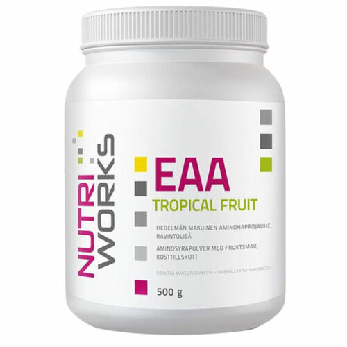 NutriWorks EAA 500 g - zelené jablko
