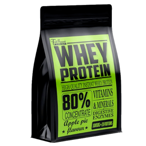 FitBoom Whey Protein 80% 1000 g - pistácie