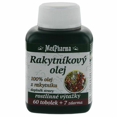 MedPharma Rakytníkový olej - 67 tablet