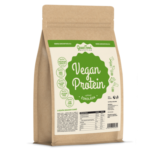 GreenFood Vegan protein 750 g - mango