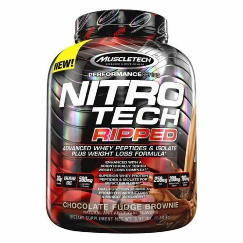 MuscleTech Nitro-Tech Ripped 1800 g - čokoláda