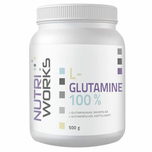 NutriWorks L-Glutamine 500 g - bez příchutě