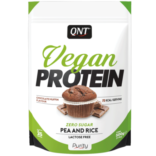 QNT Vegan Protein 500 g - vanilkové makronky