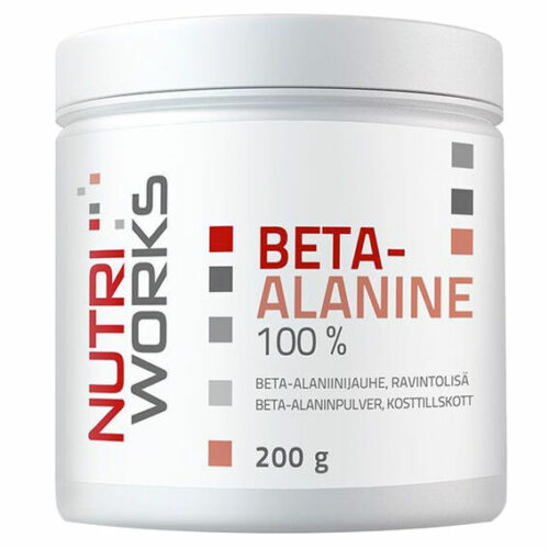 NutriWorks Beta-Alanine 200 g - bez příchutě