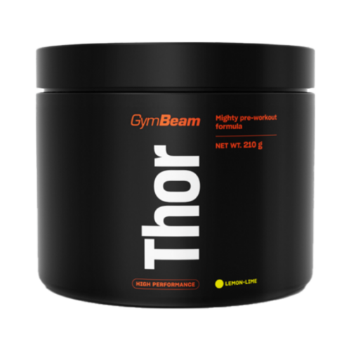 GymBeam Předtréninkový stimulant Thor 210 g - citron