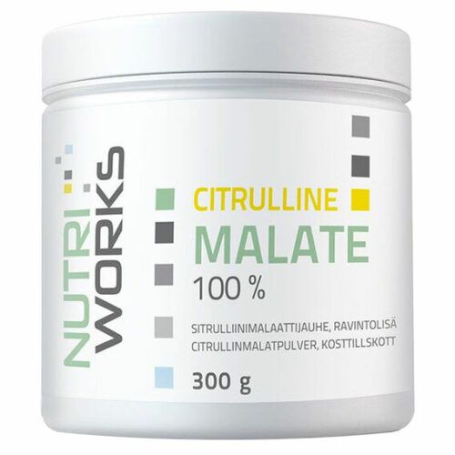 NutriWorks Citruline Malate 300 g - bez příchutě