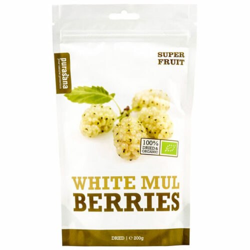 Purasana White Mulberries BIO 200 g - bez příchutě