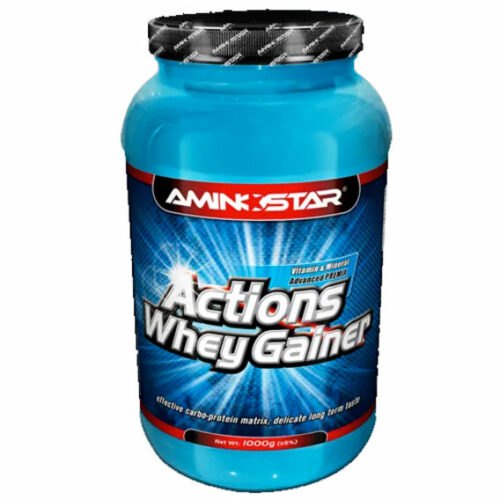 Aminostar Actions Whey Gainer 1000 g - vanilka