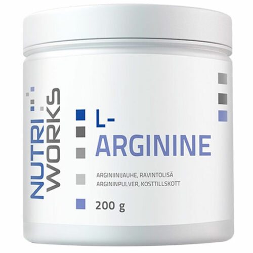 NutriWorks L-Arginine 200 g - bez příchutě