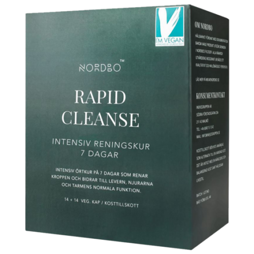 Nordbo Rapid Cleanse - 28 kapslí