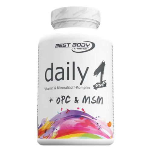 Best Body Daily one + OPC + MSM - 100 kapslí