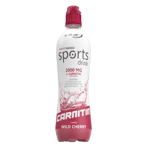 Best Body Sports drink s carnitinem RTD 500 ml - divoká višeň