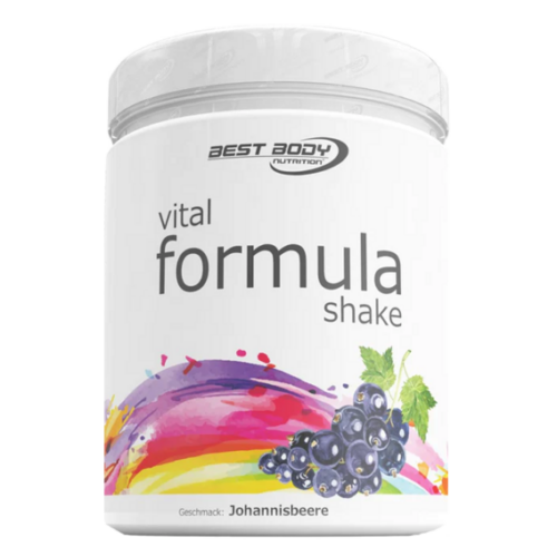 Best Body Vital formula shake 500 g - černý rybíz