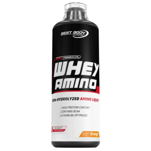Best Body Whey amino liquid 1000 ml - pomeranč