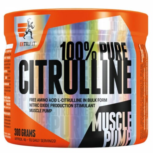 Extrifit 100% Pure Citrulline 300 g - pomeranč