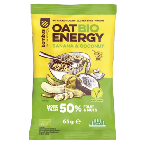 Bombus Oat Bio Energy 65 g - kokos