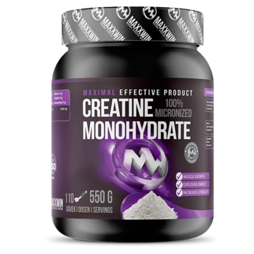 MAXXWIN 100% Micronized Creatine Monohydrate 500 g - bez příchutě