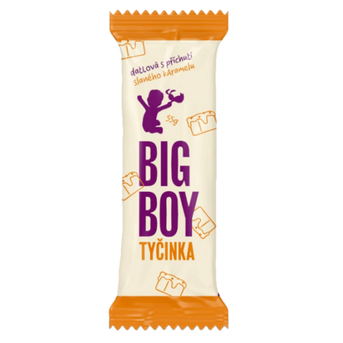 Big Boy Tyčinka z datlí 55 g - slaný karamel